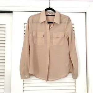 Forever 21 Peach Blouse